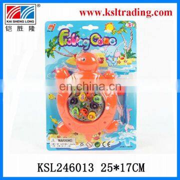 magnetic plastic wind up animal fishing toy