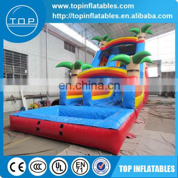 High quality outdoor toys PVC giant inflatable water slide