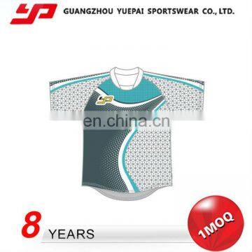 Sportwear custom men's printed football jersey sublimation printing football t-shirt