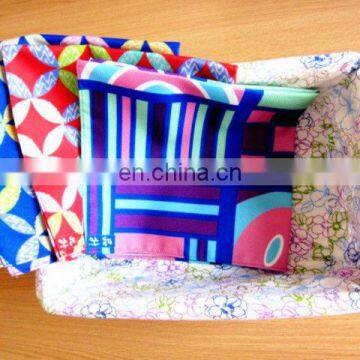 Blue and Red hot sale 100% Cotton Wrapping Cloth Furoshiki