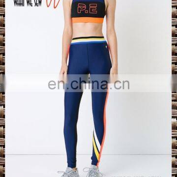 Multicolour The Knock Out leggings from Chinese OEM factory Indoor fitness pants Close-fitting women's leggings