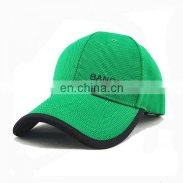 New arrival breathable Bird eye cloth summer custom baseball mesh cap/hat