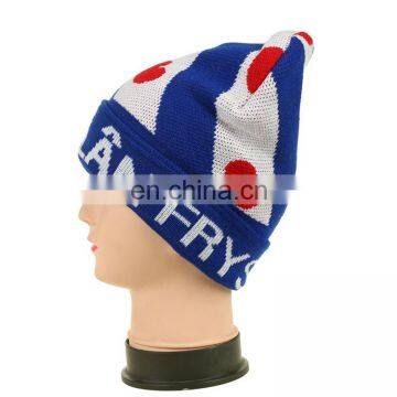 Women's Acrylic Cable Knitted Cuff Beanie photo-6