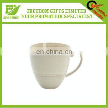 High Quality Custom Printed Coffee Mug With Silicone Lid And Silcone Banderole