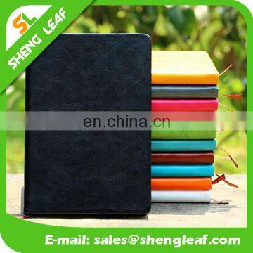 Custom 2016 leather diary, Cheap A5 pu leather notebook, notebook making machine