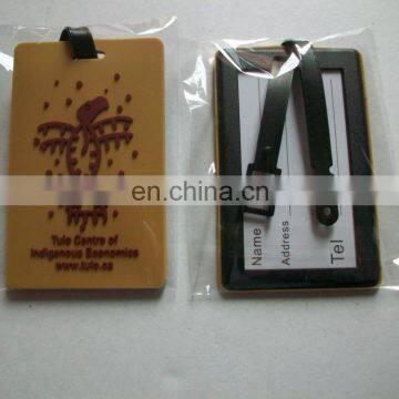 China factory supplier Promotional custom PVC TAG soft rubber pvc luggage tag,Garment PVC Label, PVC tag with you company name