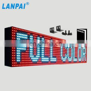 China express hot window led display P10 high brightness outdoor full color led advertising screen