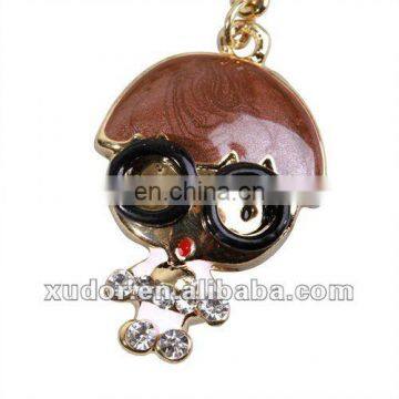 Lovely big eye girl Mobilephone Accessory,mobile phone strap/charm 5584