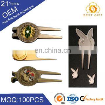 Foldable Golf Divot Tool / Pitchfork With Personalized Logo photo-2