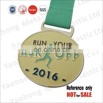 Souvenir Zinc alloy cheap running sports medal