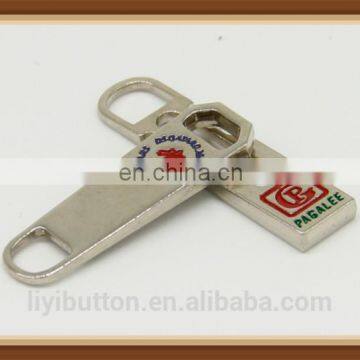 Fashion Design Metal Zinc Alloy Zipper Puller With Good Shape for Garment photo-3