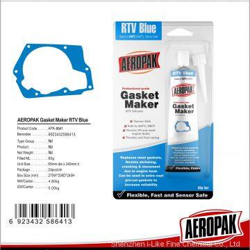 Aeropak RTV Silicone Sealant Gasket Maker Adhesive With Black Red Color