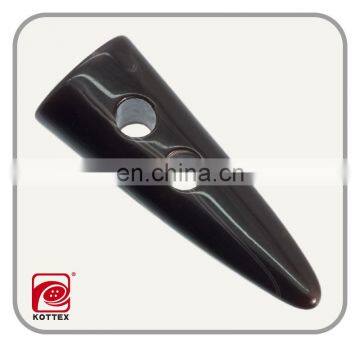 Factory Plastic Resin Toggle Button for Coat, Nickle Free & Lead Free