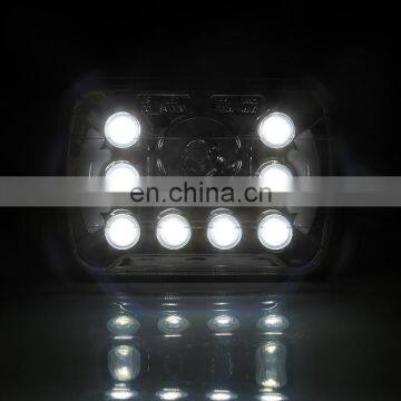 China Manufacturer 12v 55watt 5*7" Led Headlight for Truck Heavy Duty