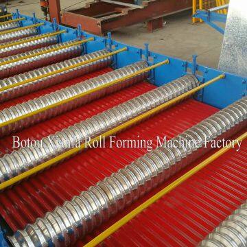 Color Steel Double Layer Roofing Tile Forming Equipment photo-4