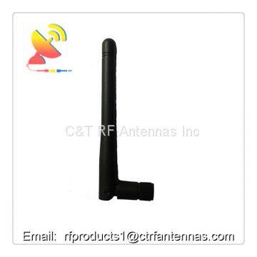 External 4G lTE antennas black color and SMA male connector rubber duck antenna