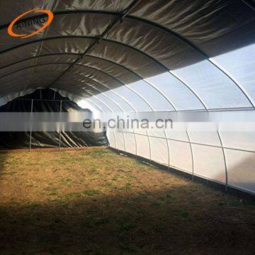 Agricultural Plastic Poly Cover Film With Silver and Black Mulching Film photo-3