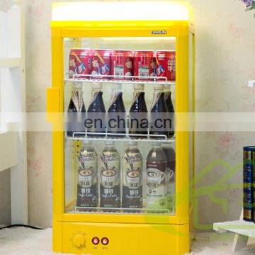 Hot drink dispenser Insulated hot display cabinets commercial hot milk beverage supermarket convenience store display cases