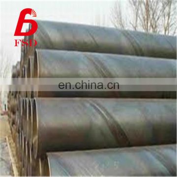 Epoxy coating mild 1000mm diameter black rolled pipe