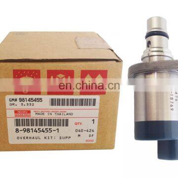 Geuine SCV 8981454550 8-98145455-1 8981454551 Fuel Pump Suction Control Valve 294009-0740 294200-2760 98145453