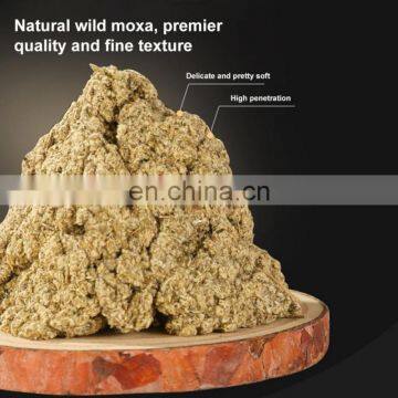 Chinese Wormwood Moxa Punk Relieve Pain Golden Moxa Wool Moxibustion photo-2