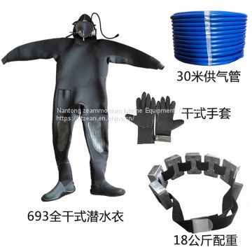 No. 4 one piece fully sealed municipal sewage diving suit No. 2 municipal sewage operation fully sealed diving suit 693 fully covered with full dry diving suit closed waterproof and cold proof suit