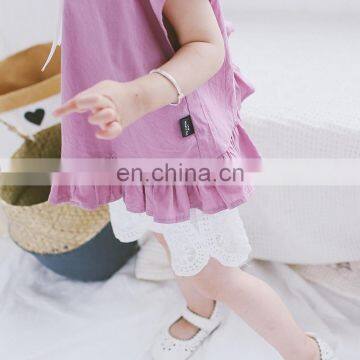 3138 Update 300 New Styles per Month Children Clothing Kids Short Girls' Solid T-shirts photo-4