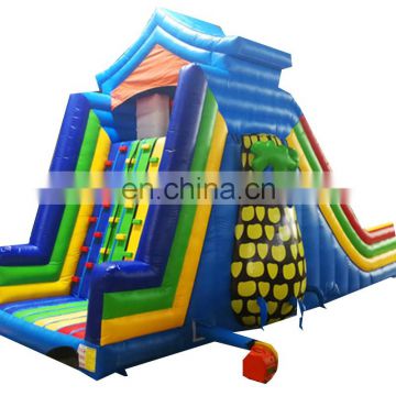 Mobile cliff climb camp sporting inflatable rock slide for Children amusement parks