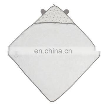 100% Cotton Cute and Comfortable Wearable Hooded Bath Towel Animal Baby Hooded Towel photo-2