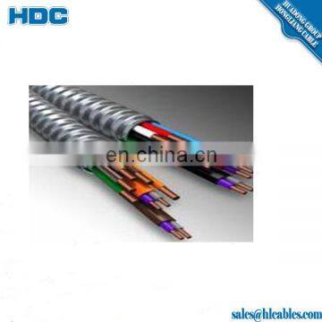 MC 12/2 Aluminum Interlocked Armor Power Cable THHN Core Green Insulated Ground Factory Price photo-5