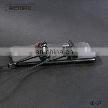 Remax RB-S7 Wireless Neckband Earphone Noise Cancelling Stereo Earphone photo-5