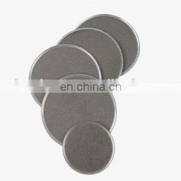 Porous 304 316L 0.2 1 5 10 20 100 Micron Sintered Stainless Steel Wire Mesh Filter Disc photo-4