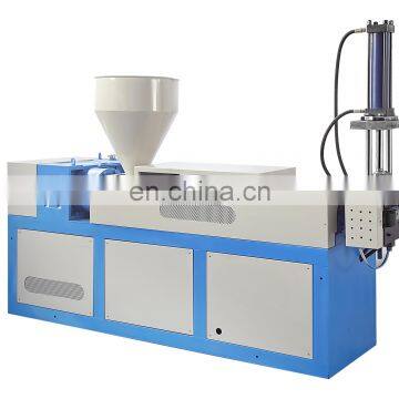 Cost Of PE PP Granule Waste Bag And Film Pelletized Double Screws Plastic Recycling Machine With Water Cooling To Make Pellets