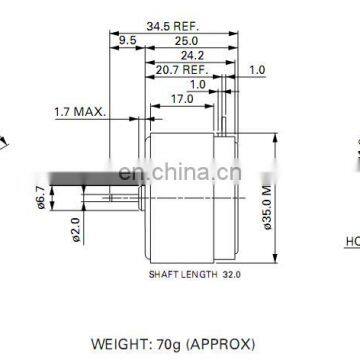 EG-530YD 6V 12V 2400rpm RC DC Fan Motors for Cassette Tape Recorder and Rotating Display photo-4