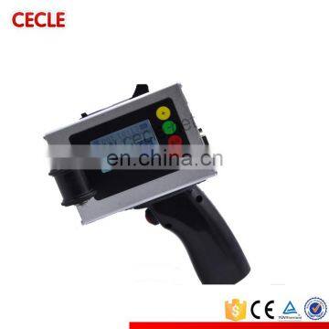 manual tube barcode serial number inkjet printer