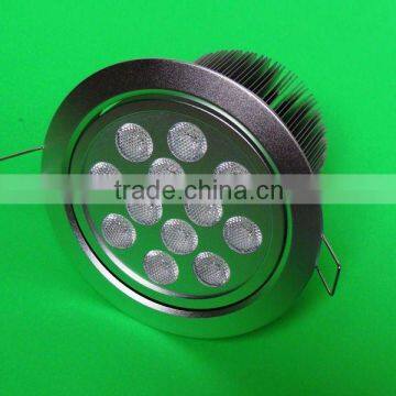 high brightness 12x1w led downlight