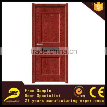 carved wooden panel design door made of composite wood