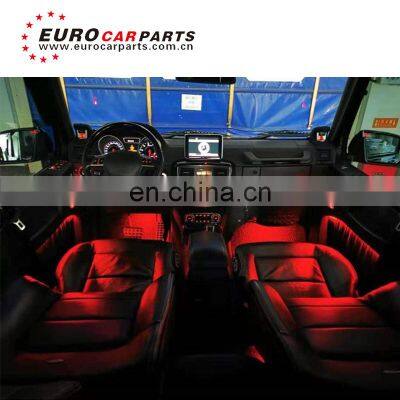 w463 gclass g500 g550 g350d g63 g65 door ambient light 1990-2018year G-class interior door ambient LED with 12 colors