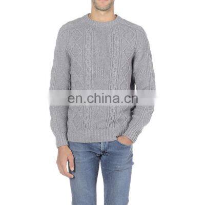 Cable Thick Cheap Knit Pullover Man Sweater