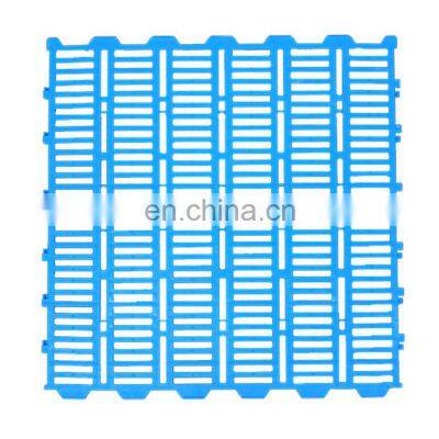 Durable pig/swine animal plastic slatted flooring for goat house farm equipment plastic tiles floor mats