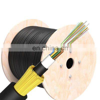 Overhead G652d Non Metallic 100m 120m 150m 200m 400m Span 12 24 48 Adss 96 Core Hilos Fiber Optic Cable