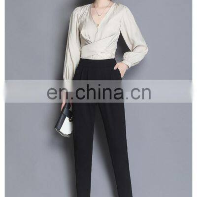 Manufacturers Wholesale Loose Slimming Bloomers Women's Fashion Trousers Plus Size S-4XL photo-5