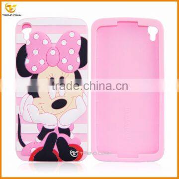 New Products 3d Cartoon Silicone Case for Alcatel OT6045 photo-2