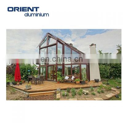 New Coming Modern Style Economic Low Cost  Outdoor  Greenhouse Poly Carbonate Aluminium