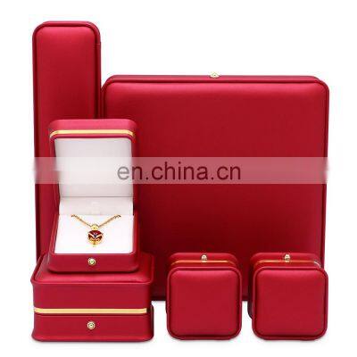 Custom Logo Jewelry Boxes Set Wholesale Necklace Bracelet Earrings Ring Jewellery Packing Gift Box