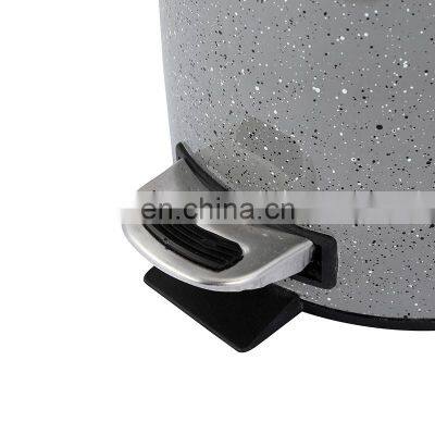 Many Size Lid Stainless Steel Trash Can Sanitary Bin for Ladies photo-3