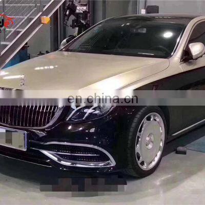 Runde PP Material Auto Car Body Kit For Mercedes-Benz E-class W213 E260 LE300L Upgrade to Maybach Body Kit photo-4