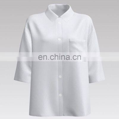 Популярный дизайн с узором из шелковых полосок для офисной одежды с двумя цветовыми схемами photo-2