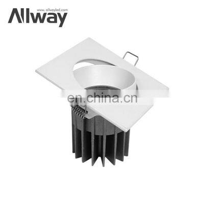 ALLWAY COB Die Casting Aluminum Indoor Gym Shop Restaurant 12Watt LED Spot Down Light