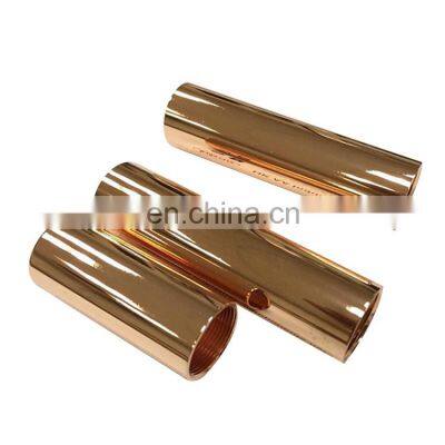 aisi 304 golden tube colored stainless steel pipe